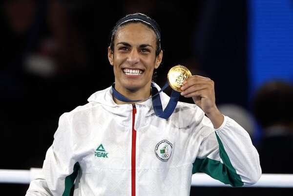 La argelina Imane Khelif responde con el oro olímpico a la controversia sobre su género - Polideportivo - ABC Color