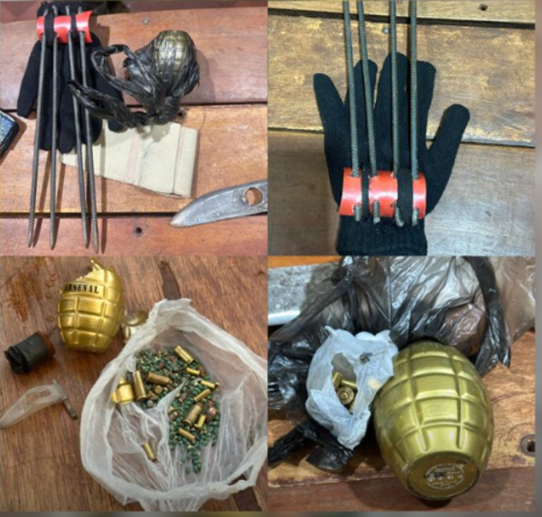 Presos usaban guantes onda “Wolverine” para plan de fuga