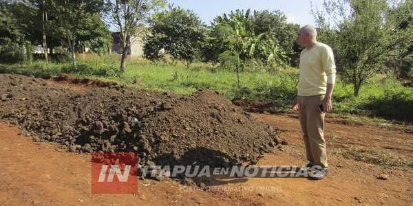 SAN JUAN DEL PNÁ. AVANZA CON OBRAS DE TODO TIPO A BENEFICIO DE LA COMUNIDAD - Itapúa Noticias