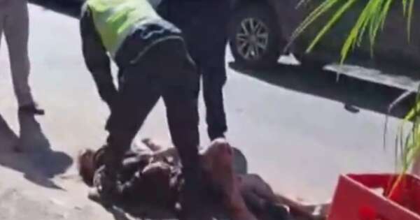 La Nación / Adictos intentaron robar una bodega, pero fueron reducidos y entregados a la Policía