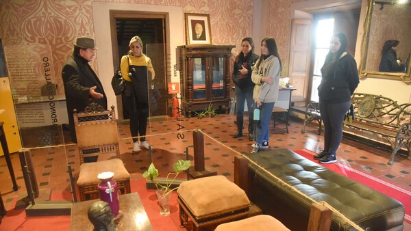 ¿Dónde está la antigua casa de Bernardino Caballero?