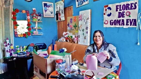 Docente jubilada se convirtió en exitosa artesana, matando el tiempo libre