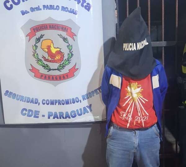 Guardias capturan a joven que habría asaltado una farmacia - ABC en el Este - ABC Color