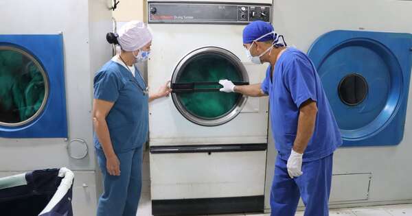 Diario HOY | Recuerdan importante labor de lavandería y costura en el Hospital de Clínicas
