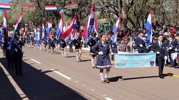 Misa y desfile por el aniversario 486° de Altos - Nacionales - ABC Color