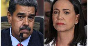 La Nación / Maduro rechaza negociación y pide a Machado que se entregue
