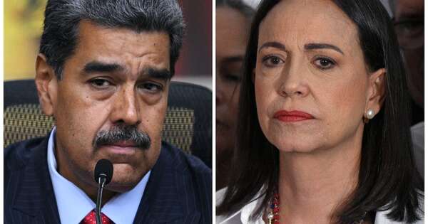 La Nación / Maduro rechaza negociación y pide a Machado que se entregue