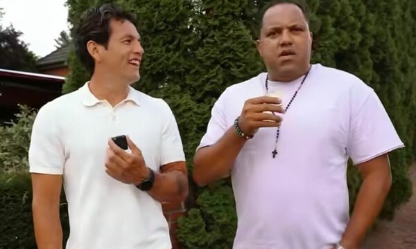 ¡Peñamí! Haedo y su ex dupla Ailton hablan en alemán para invitar a un partidí benéfico