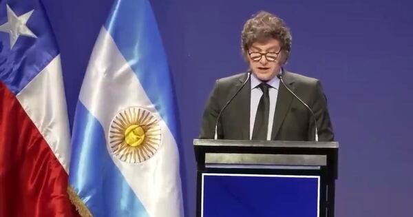 La Nación / Milei elogió la política económica de Chile