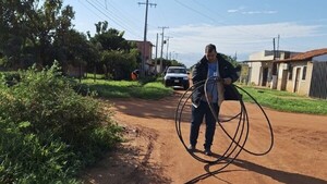 La Essap retira cañerías clandestinas en Concepción