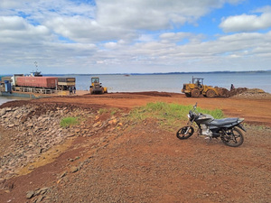 La bajante del lago Itaipu obliga a habilitar viejo paso en Puerto Indio - La Clave