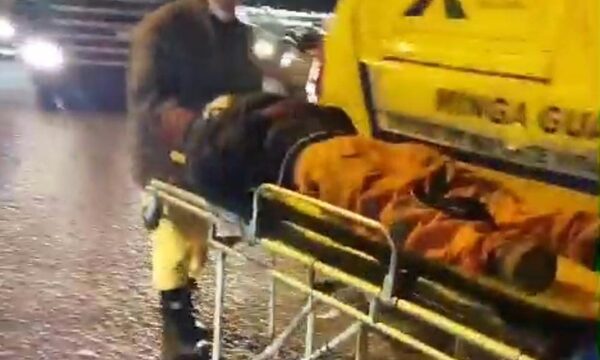 Brasileño resulta con heridas graves después de atropellar lomada y caer de su moto en Km 14 – Diario TNPRESS