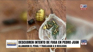 Frustran plan de fuga masiva en PJC - Noticias Paraguay