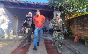 En allanamientos detienen a “cerebro” y distribuidor de drogas en Villarrica
