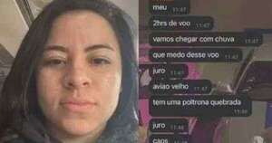 Diario HOY | Último mensaje de víctima del siniestro aéreo en Brasil: “Qué miedo este vuelo, es un avión viejo”