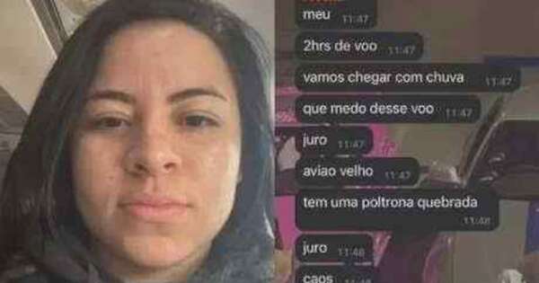 Diario HOY | Último mensaje de víctima del siniestro aéreo en Brasil: “Qué miedo este vuelo, es un avión viejo”