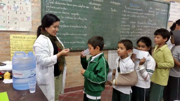 Campaña Nacional de Desparasitación proyecta llegar a 1.200.000 estudiantes matriculados - .::Agencia IP::.