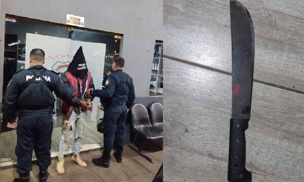 Hombre golpeó a su madre con machete en Campo 9 – Prensa 5