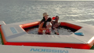 Luego del feroz incendio, Marc Anthony y Nadia se relajan en Miami