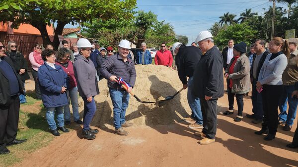 Más obras viales en Santo Rey, barrio Centro