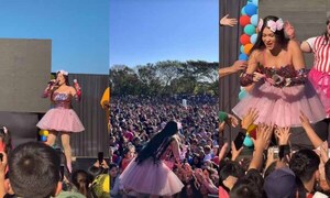 Laurys Dyva arrasó en Villarrica con su festejo del Día del Niño – Prensa 5