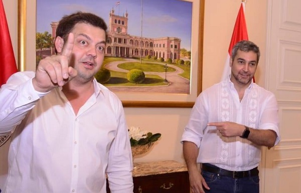 Soroka dijo desconocer trasfondo de reaparición mediática de Mario Abdo