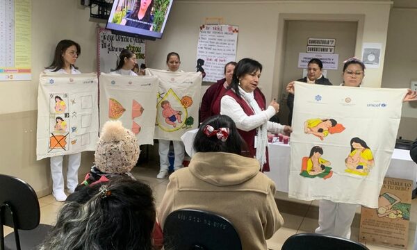 Hospital Distrital de Presidente Franco celebra Semana de Lactancia Materna