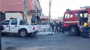 Linces chocaron contra una camioneta