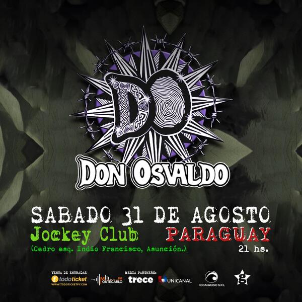 La banda de rock argentino “Don Osvaldo” llega a Paraguay - Unicanal