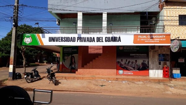 CSJ revoca medida cautelar para varias carreras de Universidad Privada del Guairá