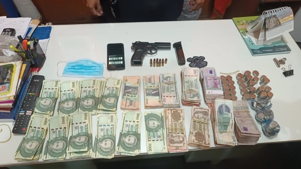 Policía detenido por robo de G. 20 milllones en Fernando de la Mora