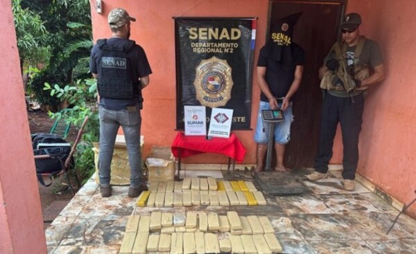 Piden juzgamiento de un hombre detenido con 65 kilos de marihuana