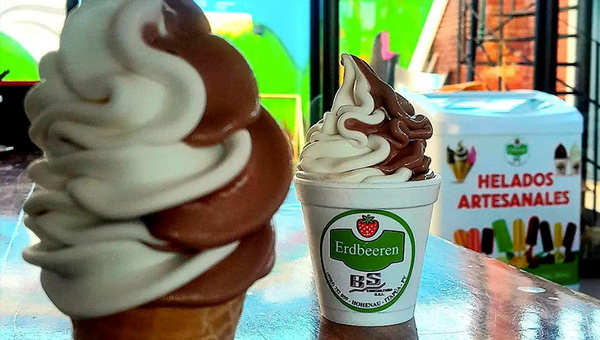 Fresco y dulce: Erdbeeren, la heladería que en Hohenau experimenta con sabores y texturas