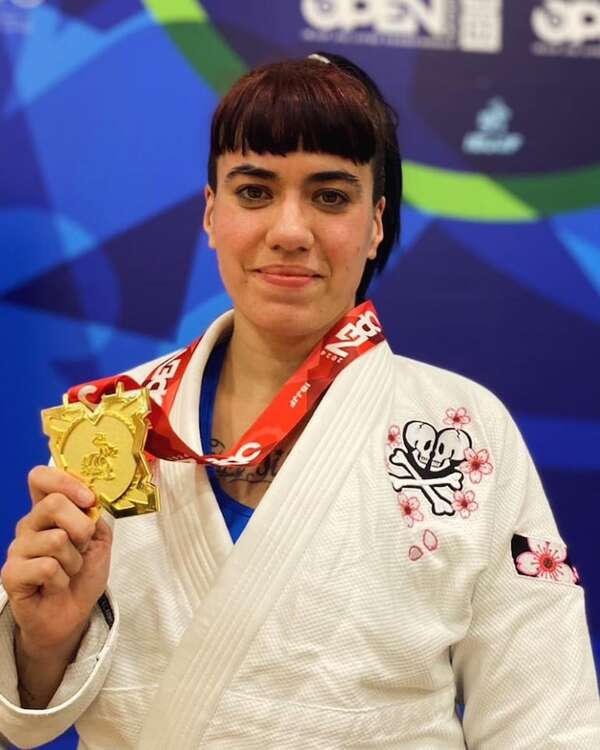Brazilian Jiu Jitsu: Pamela Bóveda se luce en EE.UU. con dos oros - Polideportivo - ABC Color