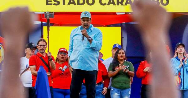 La Nación / Nicolás Maduro exige “mano de hierro” tras protestas por su reelección