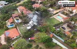 Víctimas de accidente aéreo en Vinhedo (SP) murieron por politraumatismo, informa el IML