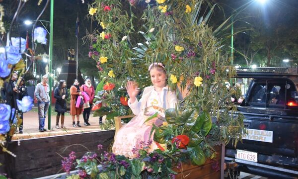 Exitoso festival del Tajy Poty en Minga Guazú