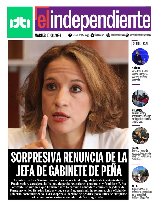 13-08-24 - El Independiente
