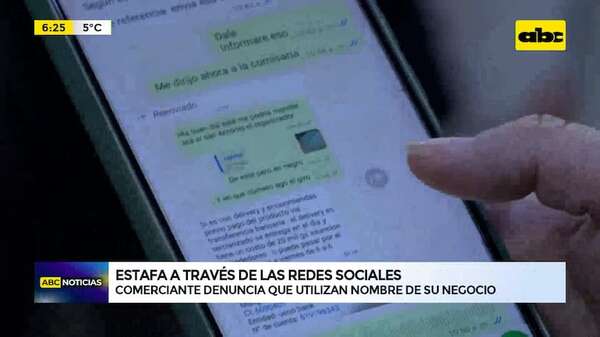 Estafa en redes sociales: Comerciante denuncia que utilizan nombre de su negocio - ABC Noticias - ABC Color
