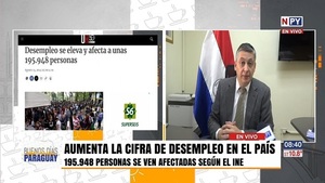 Aumentó la cifra de desempleo en Paraguay - Noticias Paraguay