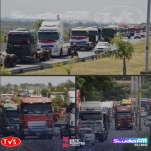 CAMIONEROS VOLVERÁN A SALIR A LAS RUTAS PARA UNA HUELGA POR 15 DÍAS - TVS