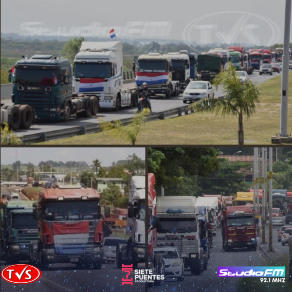 CAMIONEROS VOLVERÁN A SALIR A LAS RUTAS PARA UNA HUELGA POR 15 DÍAS - TVS