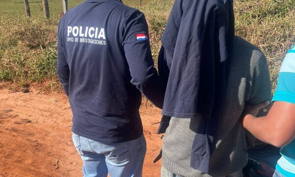 Aprehendieron a un hombre acusado de abusar sexualmente de su hija de 4 años en Caaguazú – Diario TNPRESS