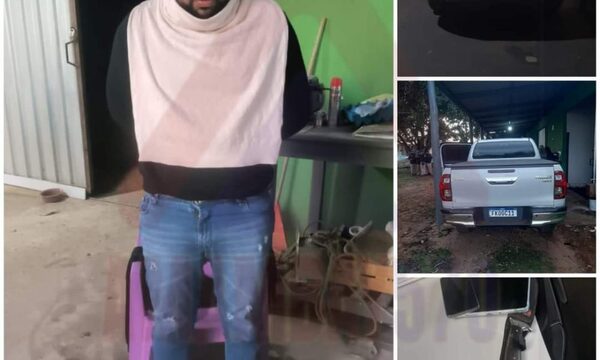 Capturan a presunto narcotraficante brasileño en Amambay