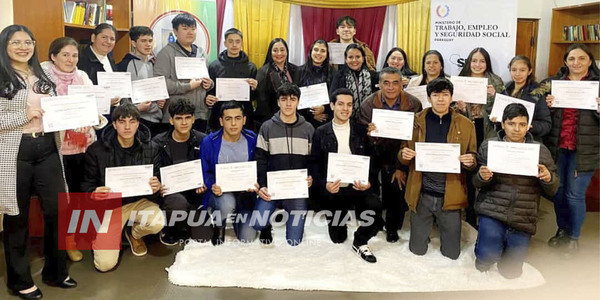 CON GRAN ÉXITO CULMINÓ EL CURSO DE OFIMÁTICA EN EL DISTRITO DE LA PAZ - Itapúa Noticias