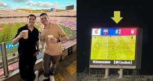 La Nación / Culpan a Lata y Diego de la derrota del Barcelona, tras visita al Camp Nou