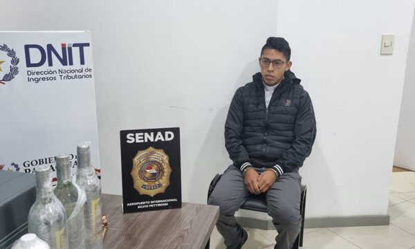 Mexicano aspirante a sacerdote cayó en el Silvio Pettirossi, con tequila “aditivada”