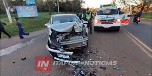 APARATOSA COLISIÓN DE VEHÍCULOS SOBRE LA RUTA PY01  - Itapúa Noticias