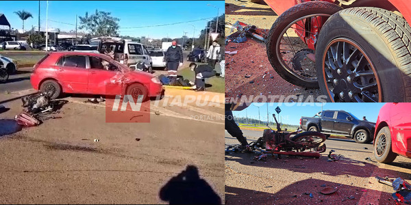 DOS PERSONAS HERIDAS TRAS GRAVE COLISIÓN SOBRE RUTA PY06 - Itapúa Noticias