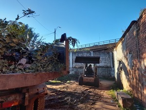 Intervención Municipal mejora espacios públicos en el Barrio Sagrada Familia de Encarnación